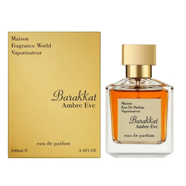 Perfumes Arabes Fragrance World Barakkat Ambre Eve Edp 100Ml Unisex