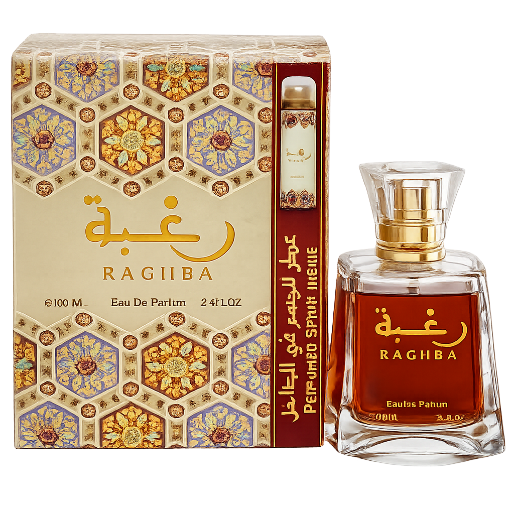 Perfume Lattafa Raghba Edp 100 Ml + Deo Spray 50 Ml Unisex