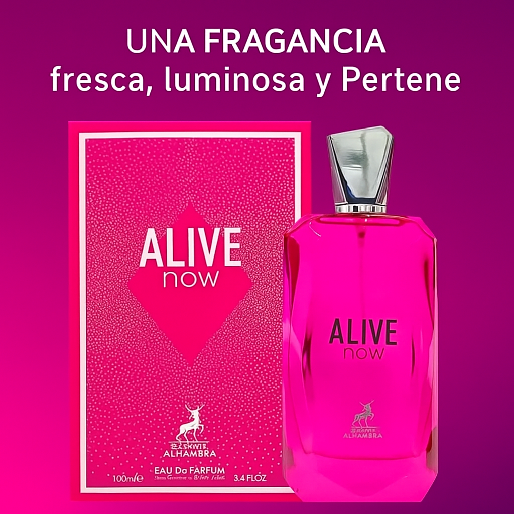 Perfumes Maison Alhambra Alive Now Edp 100 ML Mujer