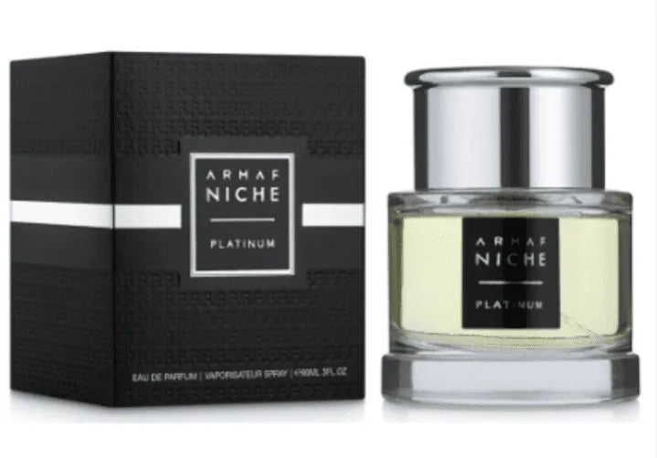 Niche Platinum EDP 90 ML for men - Armaf