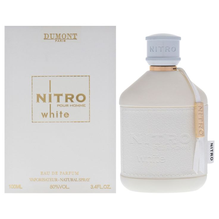Perfume Dumont Nitro White Edp 100ml Hombre ( Silver Mountain Water )