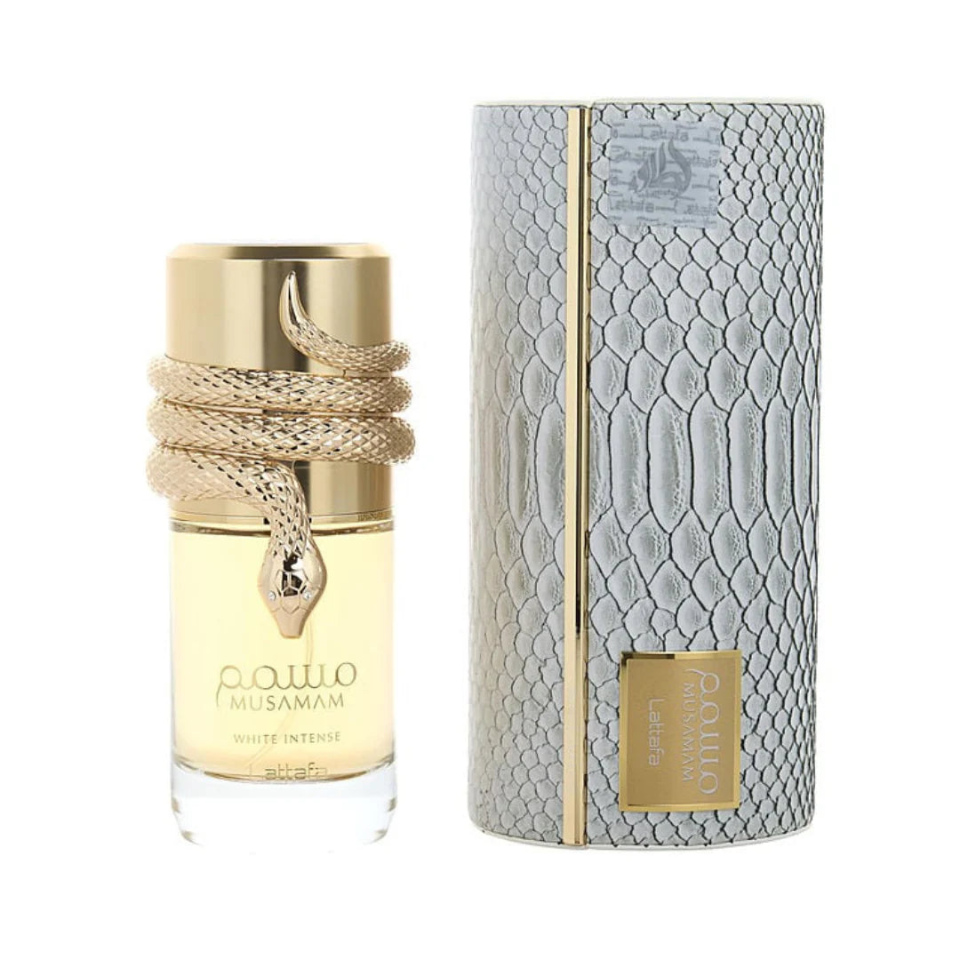 Perfume Lattafa Musamam White Intense Edp 100ml Unisex - Blanco Intense