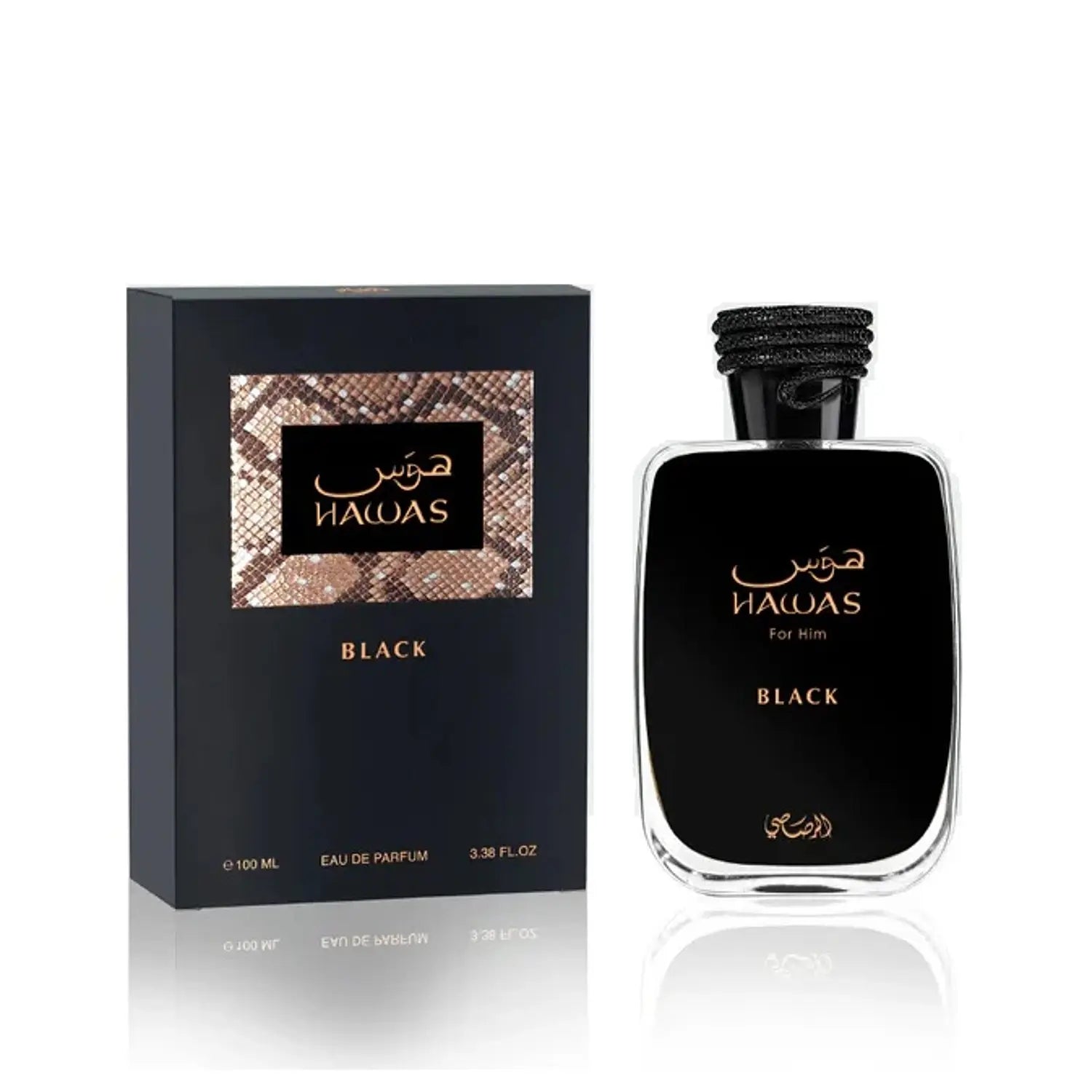 Rasasi Hawas Black EDP 100 ML Hombre
