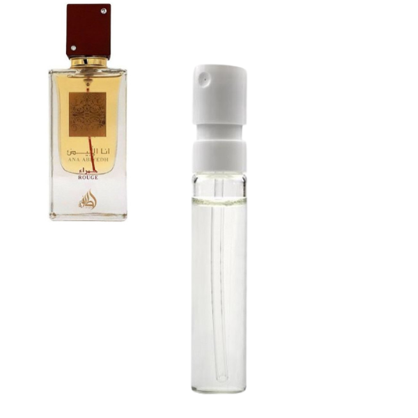 Perfumes Lattafa Ana Abiyedh Rouge EDP 10 ML Unisex Decants