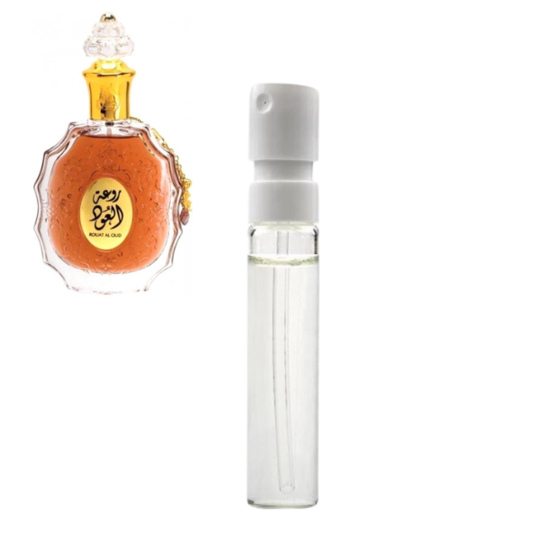 Perfumes Lattafa Rouat Al Oud EDP 10ML Unisex Decants