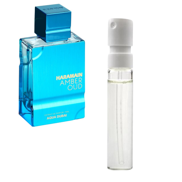 Perfume Al Haramain Amber Oud Aqua Dubai Extrait De Parfum 10 ML Unisex  Decants