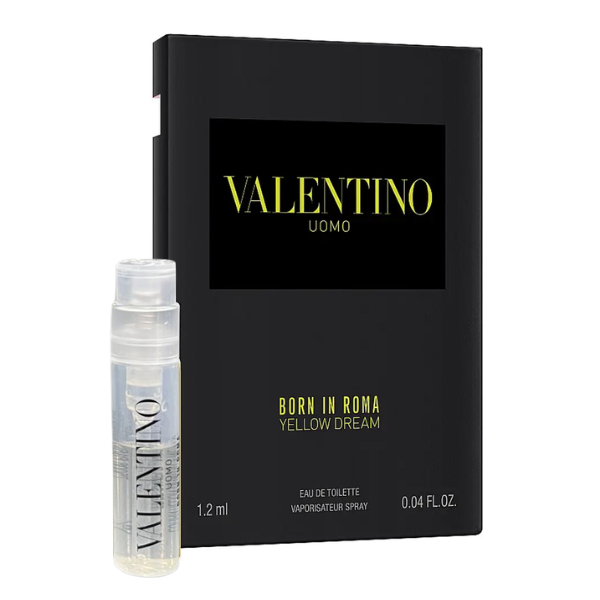 Perfume Miniatura Valentino Uomo Born In Roma Yellow Dream EDT 1.2 ML Hombre