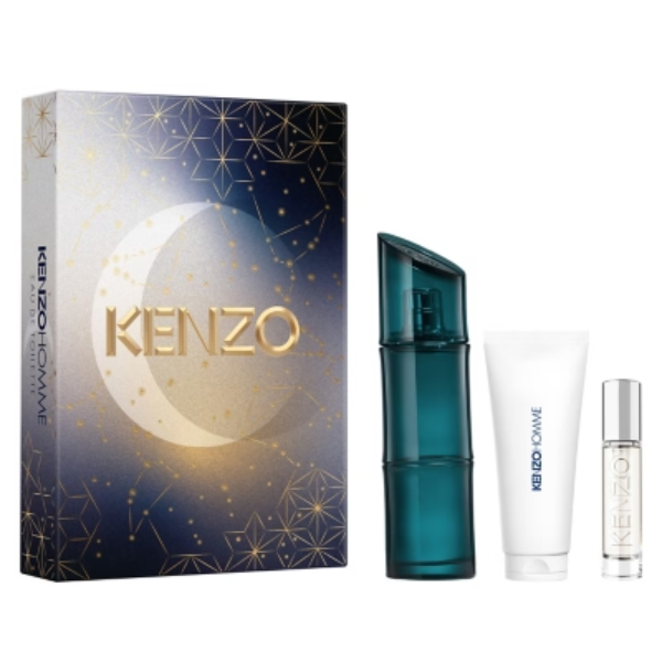 Perfume Kenzo Homme Set EDT 110 ML + 10 ML + Shower Gel 75 ML Hombre