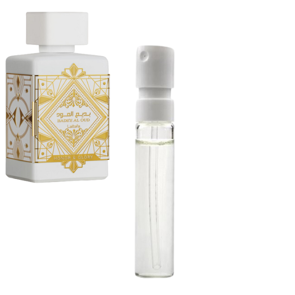 Perfume Lattafa Bade'e Al Oud Honor & Glory EDP 10 ML Unisex Decants