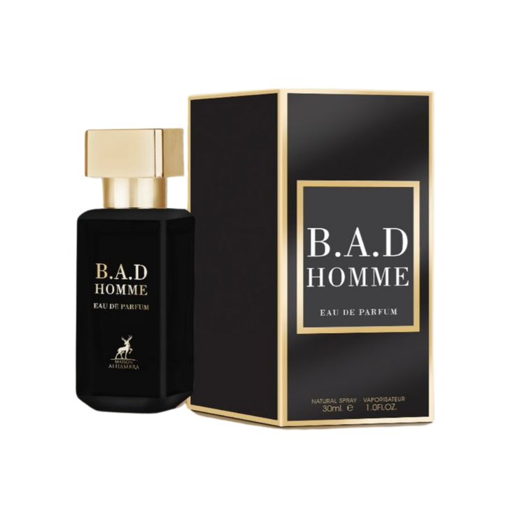 Perfume Maison Alhambra Bad Homme Edp 30ml Hombre Bad Boy -Travel Edicion