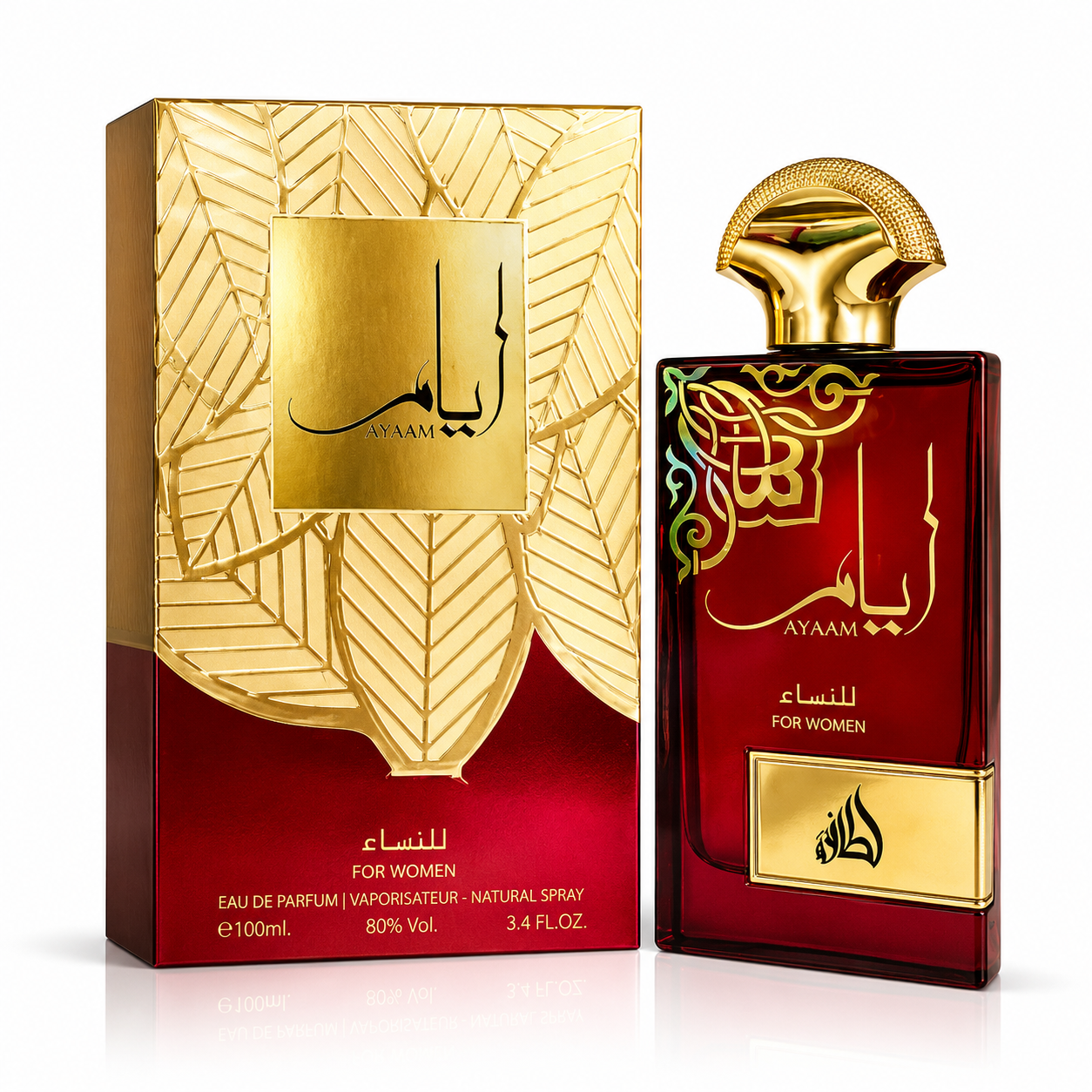 Perfume Ayaam for women Edp 100ml Lattafa mujer
