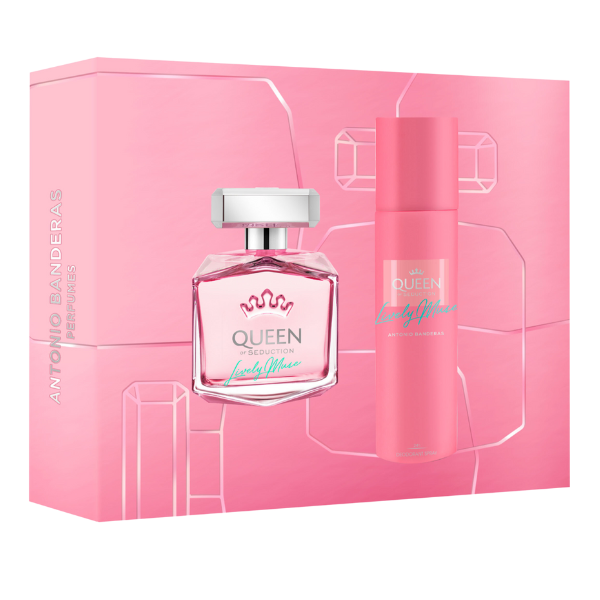 Set Perfume Queen Of Seduction Lively Muse EDT 80 ML + Desodorante 150 ML Mujer