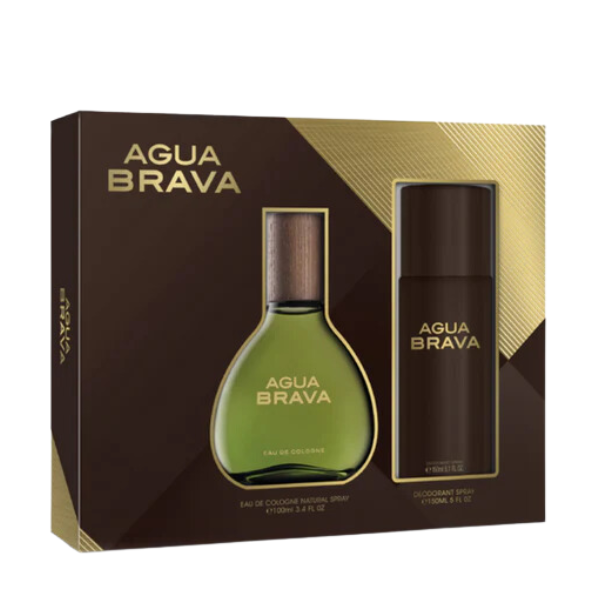 Set Perfume Agua Brava EDC 100ml + Desodorante 150ml Hombre