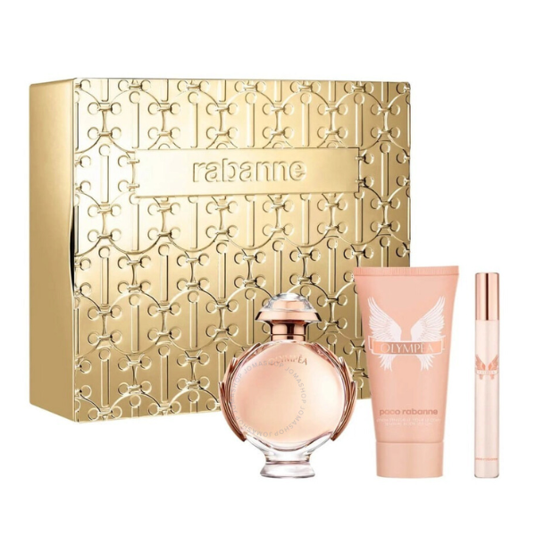 Perfume Paco Rabanne Set Olympea EDP 50 ML + 10 ML + L/C 75 ML Mujer