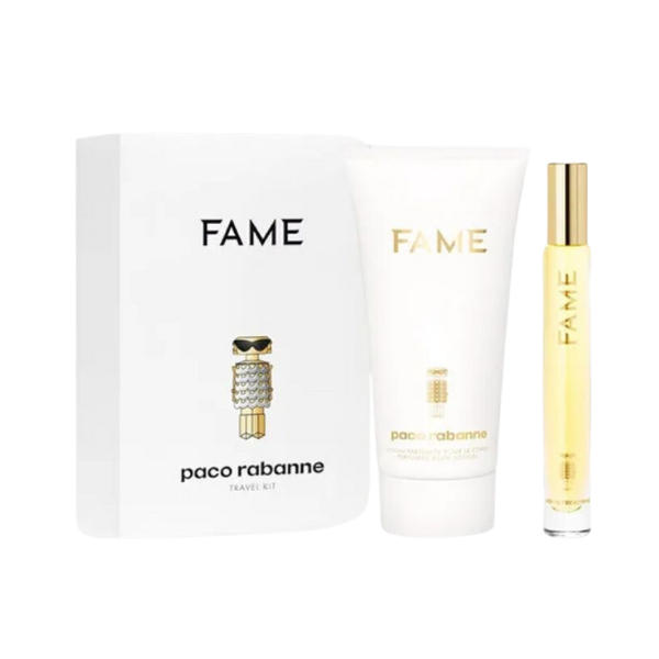 Perfume Paco Rabanne Fame EDP 10 ML + 75 ML Crema De Mano Miniatura Mujer