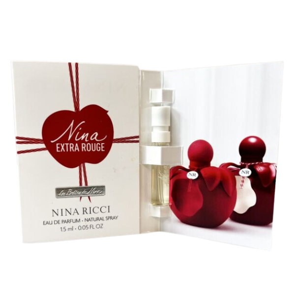 Perfume Nina Ricci Nina Extra Rouge EDP 1.5 ML Miniatura Mujer