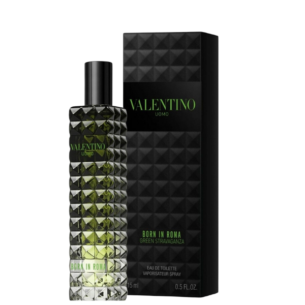 Perfume Valentino Uomo Born in Roma Green Stravaganza 15 ML Hombres