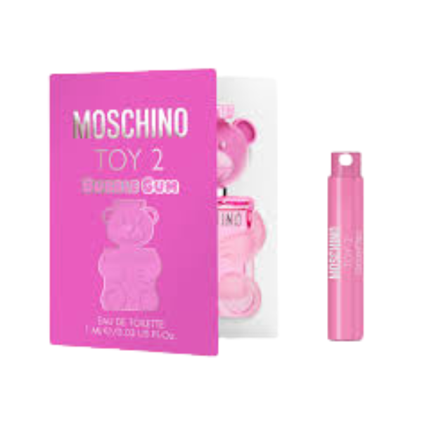 Perfume Moschino Toy 2 Bubble Gum EDT 1 ML Miniatura Mujer