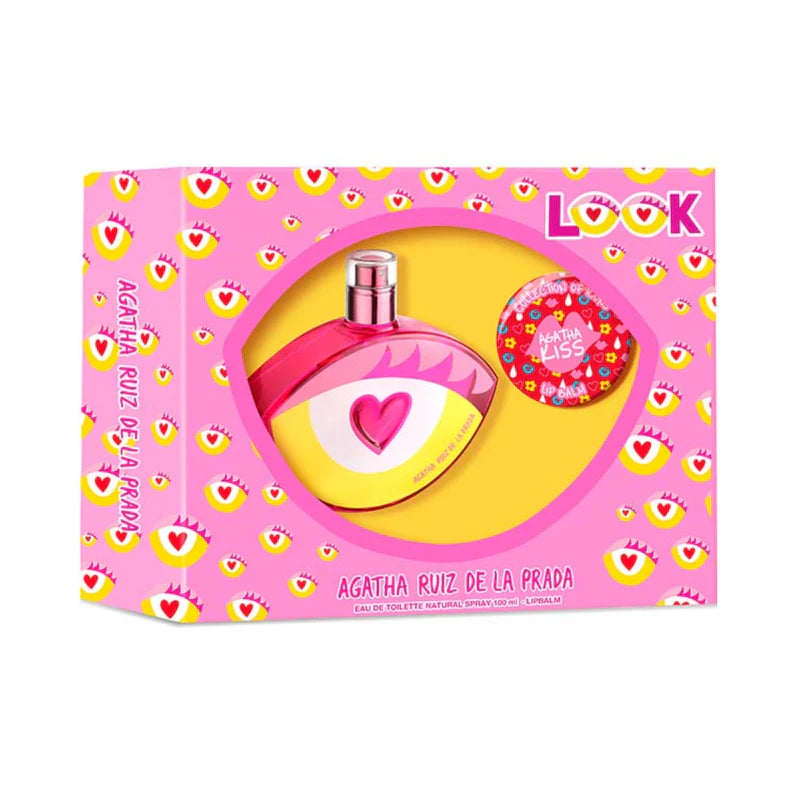 Estuche Agatha Ruiz De La Prada Look Edt 80 Ml + Lipbalm 15G Mujer
