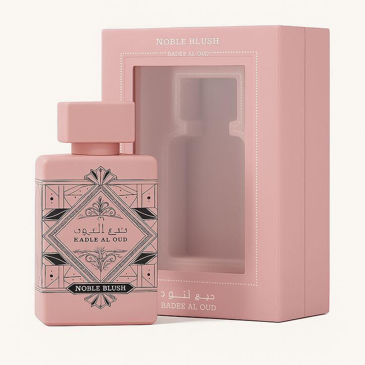 Perfume Badee al Oud Noble Blush Lattafa 100ml Mujer