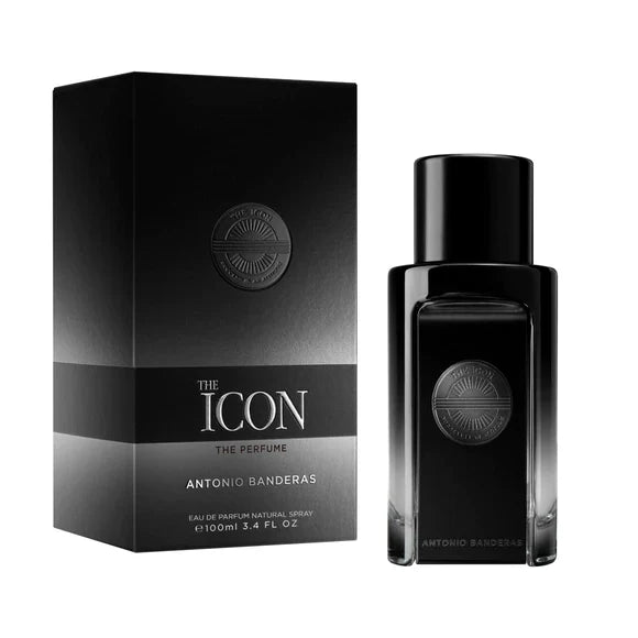 Perfume Antonio Banderas Icon Edp 100ml hombre (Negro)
