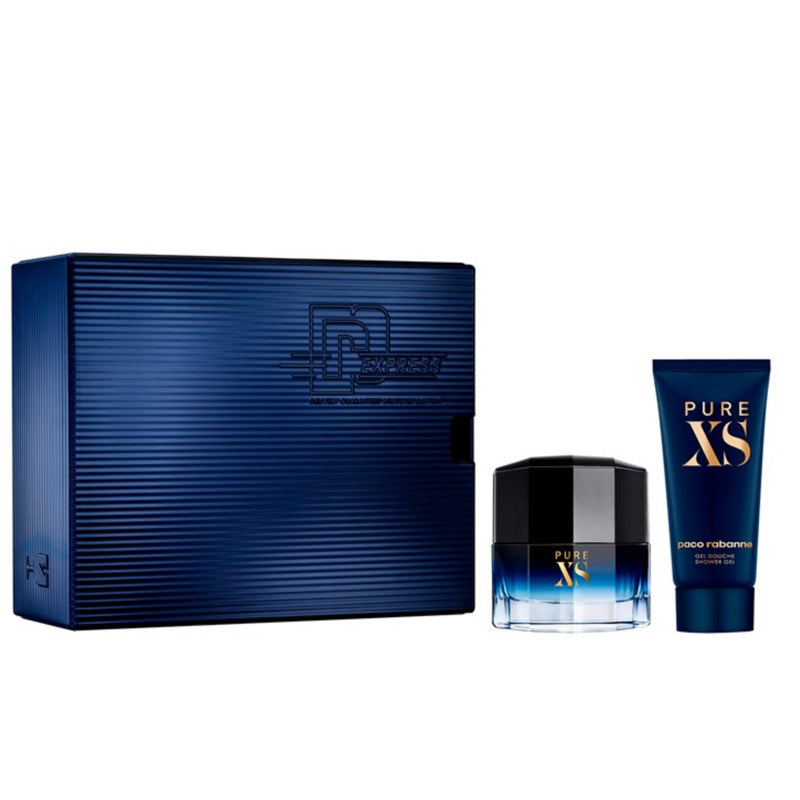 Set-Paco-Rabanne-Pure-XS-Edt-100-Ml-Gel-100Ml-Hombre