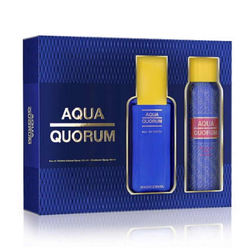 Set-Puig-Aqua-Quorum-Edt-100Ml-150Ml-Hombre