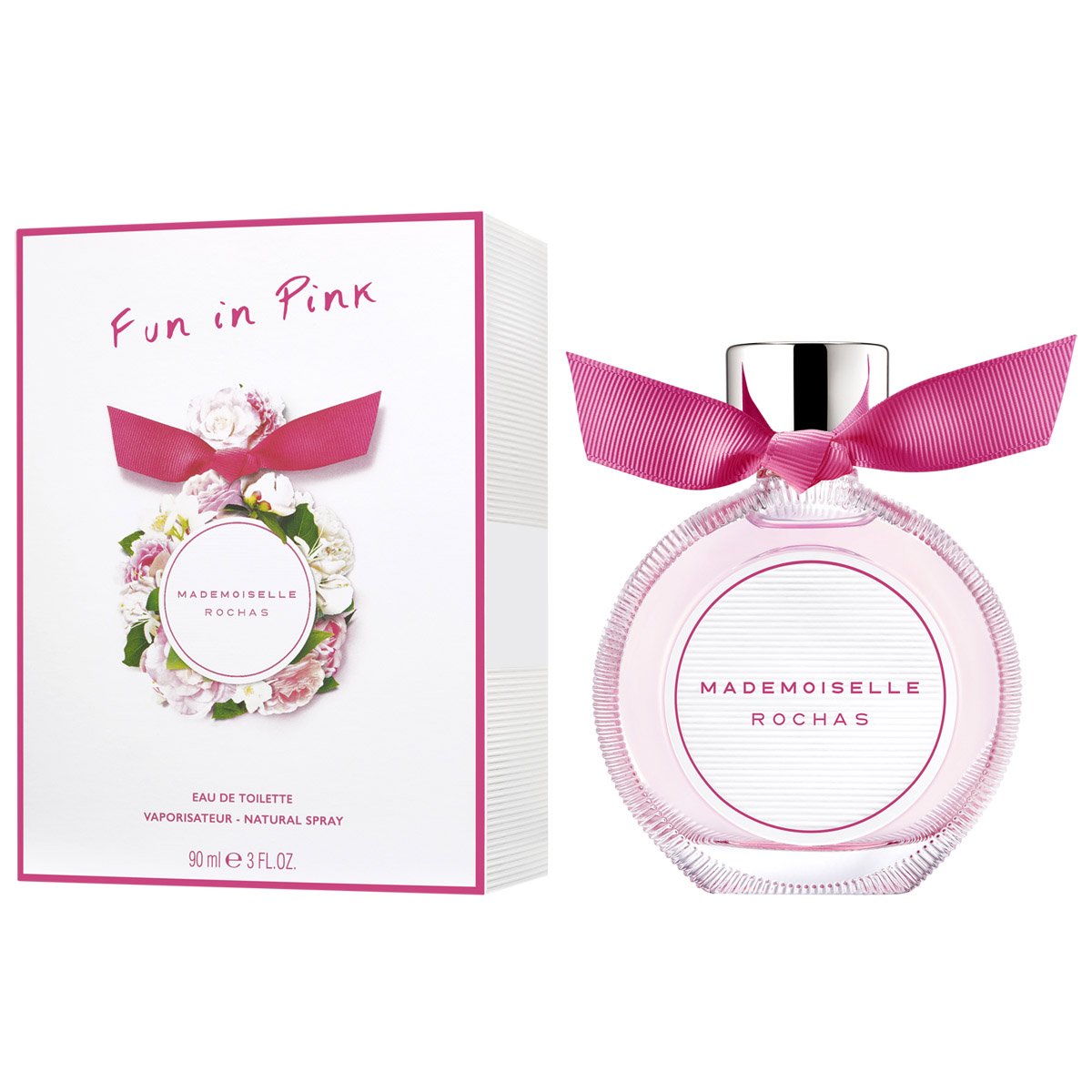 Mademoiselle Rochas Fun in pink Edt 90Ml Mujer